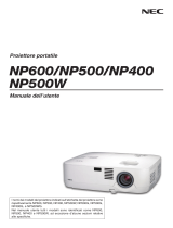 NEC NP510W EDU Manuale del proprietario