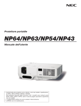 NEC NP43 Manuale del proprietario