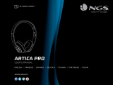 NGS White Artica Pro bluetooth Manuale utente