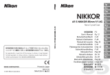 Nikkor Nikon AF-S Manuale utente