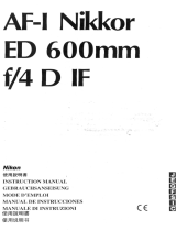 Nikon AF-I NIKKOR ED 600MM F / 4D IF Manuale utente