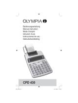 Olympia CPD 430 Istruzioni per l'uso
