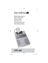 Olympia CPD 440 Istruzioni per l'uso