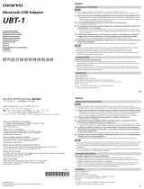 ONKYO UBT-1B Manuale utente
