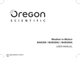 Oregon Scientific BAR200 /  BAR200U  / BAR200A Manuale utente