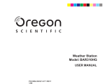 Oregon Scientific BAR 310HG Manuale utente