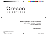 Oregon Scientific BAR 339P Wetterstation Manuale del proprietario