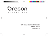 Oregon Scientific GP123 Manuale utente