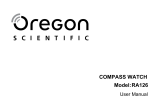 Oregon Scientific RA126 Manuale utente