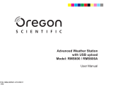 Oregon Scientific RMS600 / RMS600A Manuale utente