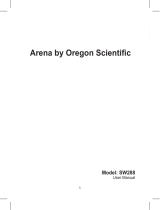 Oregon Scientific Arena SW288 Manuale utente