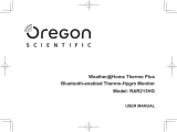 Oregon Scientific Weather@Home Wireless Thermometer (indoor/outdoor) Manuale utente