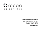 Oregon Scientific WMR100 TH Manuale utente