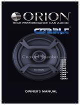 Orion Cobalt CO603 Manuale del proprietario