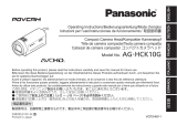 Panasonic AVCHD Manuale utente