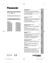 Panasonic CS-BE25/35/50TKE CS-DE25/35/50TKE CS-KE25/35/50TKE CU-BE25/35/50TKE CU-DE25/35/50TKE CU-KE25/35/50TKE Manuale del proprietario