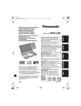Panasonic DVD-LX8 Manuale del proprietario