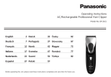 Panasonic ER1611 Manuale del proprietario