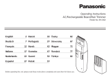 Panasonic ER2302 Manuale del proprietario