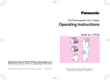 Panasonic ER-508 Manuale utente