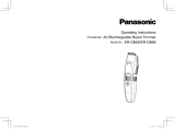 Panasonic ERGB86 Manuale del proprietario