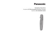 Panasonic i-Shaper ER-GD60 Istruzioni per l'uso