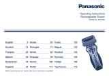 Panasonic ES7058 Manuale del proprietario