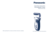 Panasonic ES7101 Manuale del proprietario