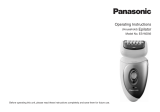 Panasonic ESWD92 Manuale del proprietario