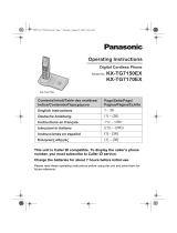 Panasonic KXTG7170EX Manuale del proprietario