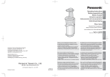 Panasonic MJL500 Manuale del proprietario