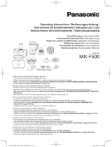 Panasonic MK-F500W Manuale del proprietario
