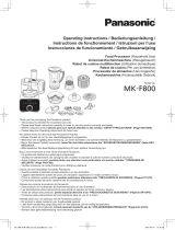 Panasonic MKF800 Manuale del proprietario