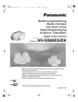 Panasonic NV GS80 EK Guida utente
