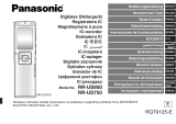 Panasonic RRU950 Manuale del proprietario