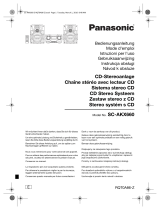 Panasonic SCAKX660E Manuale del proprietario