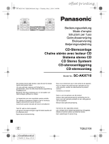 Panasonic SCAKX710E Istruzioni per l'uso