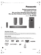 Panasonic SCBT222 Manuale del proprietario