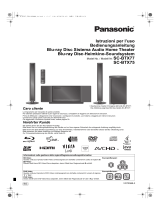 Panasonic SCBTX77EG Manuale del proprietario