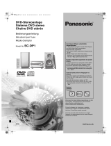 Panasonic SCDP1 Istruzioni per l'uso