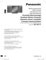 Panasonic SC-HC17 Manuale del proprietario