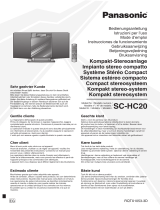 Panasonic SC-HC10 Manuale del proprietario