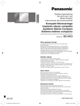 Panasonic SC-HC3 Manuale del proprietario