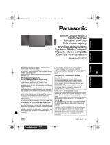Panasonic SC-HC37EG Manuale del proprietario