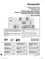 Panasonic sc ht 340 Manuale del proprietario