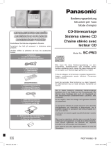 Panasonic SCPM3 Istruzioni per l'uso