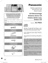 Panasonic SCPM33 Manuale del proprietario