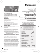 Panasonic SCPM38 Manuale del proprietario