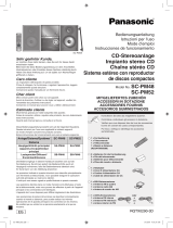 Panasonic SCPM52 Istruzioni per l'uso
