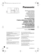 Panasonic SC-PM600EG-K Manuale del proprietario